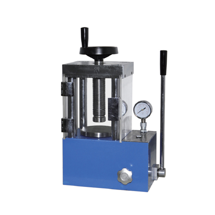 JSP-24F防护型手动压片机 红外压样机 实验室24吨