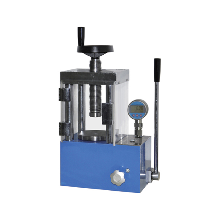 JSP-30FS防护型手动压片机 数显红外压片机30吨