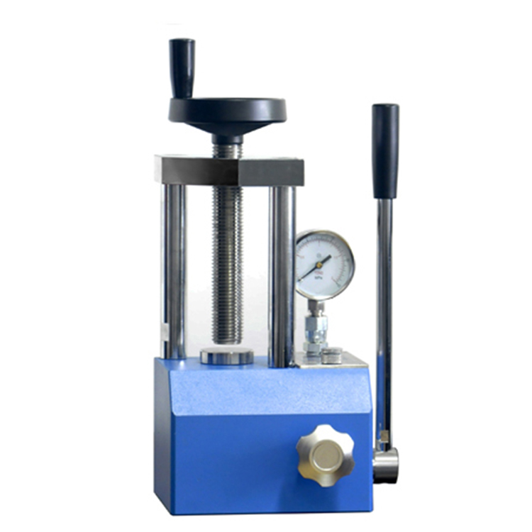 JSP-2手动粉末压片机 实验室小吨位压样机2吨指针表